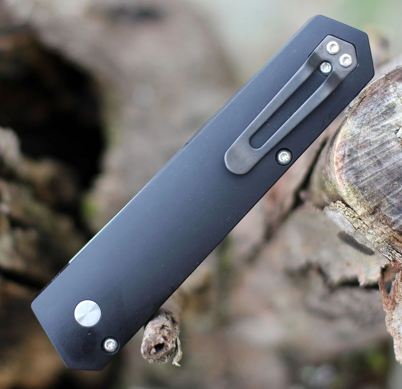 Boker Plus USA Kwaiken Compact Automatic Blk Alum (3.3" 154CM SW) 01BO254 - Image 3