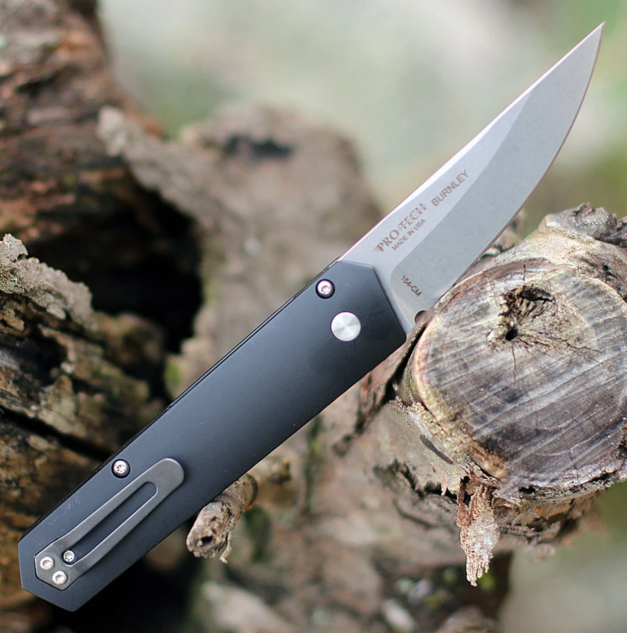 Boker Plus USA Kwaiken Compact Automatic Blk Alum (3.3" 154CM SW) 01BO254 - Image 2