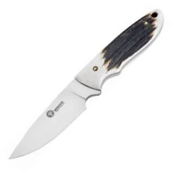 Boker 02BA701H Pine Creek Fixed Blade Knife With Genuine Stag Handle