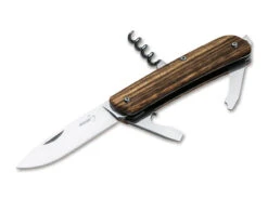 Boker Plus Tech Tool 2 BOP01BO845, 2.8" 12C27 Plain Blade, Zebrawood Handles, Multi Tool