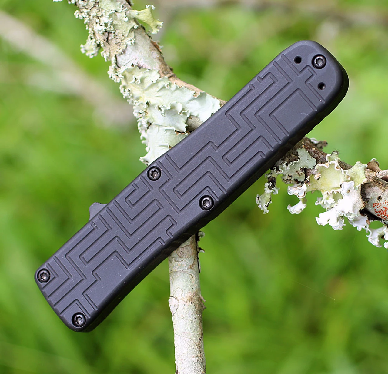 Boker Plus OTF Blackout Black Aluminum (3.5 " 154CM Blk) 06EX263 - Image 3