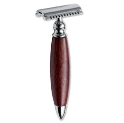 Boker Safety Razor Bubinga Wood Handle