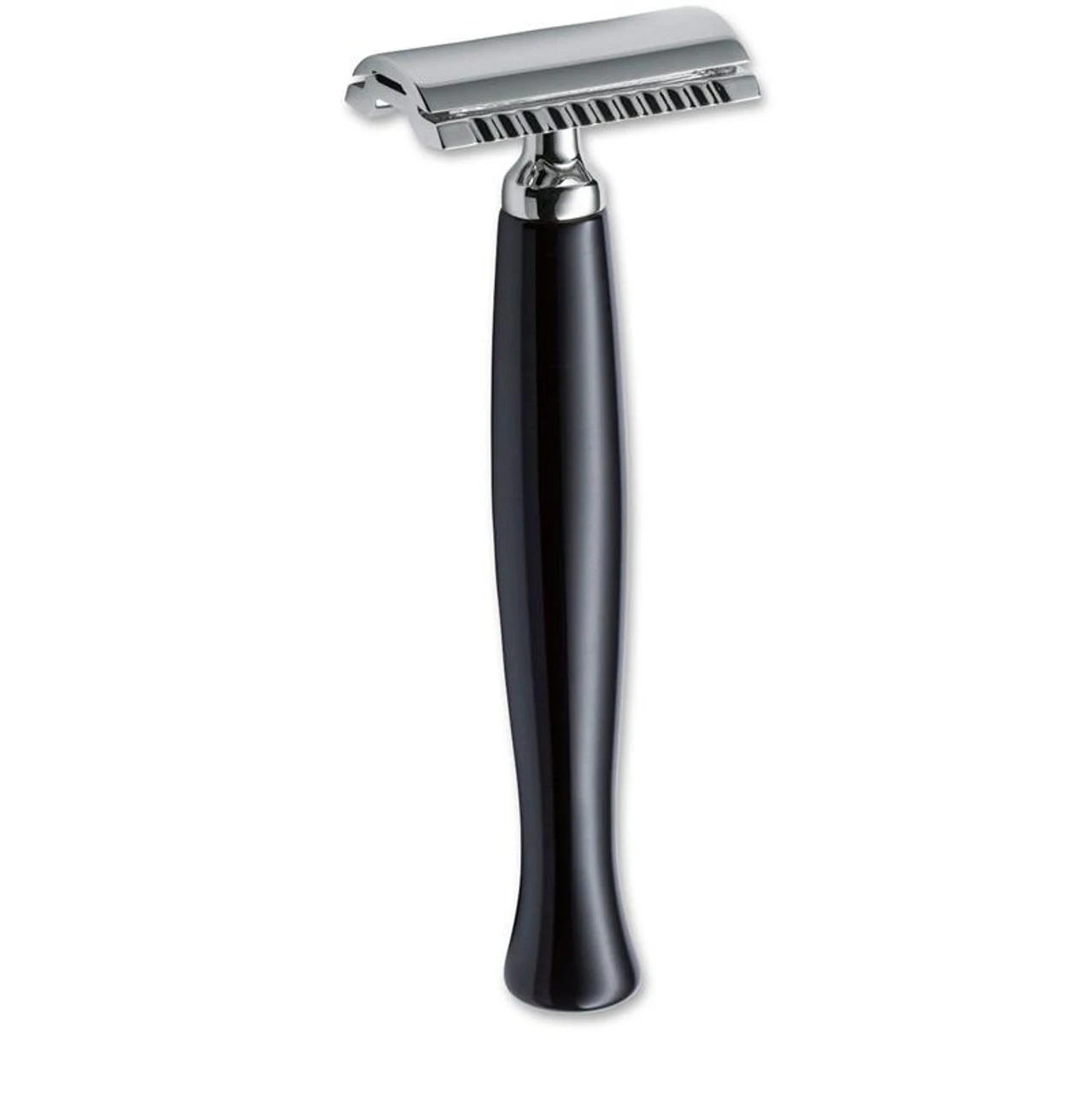 Boker Safety Razor Black Resin Handle