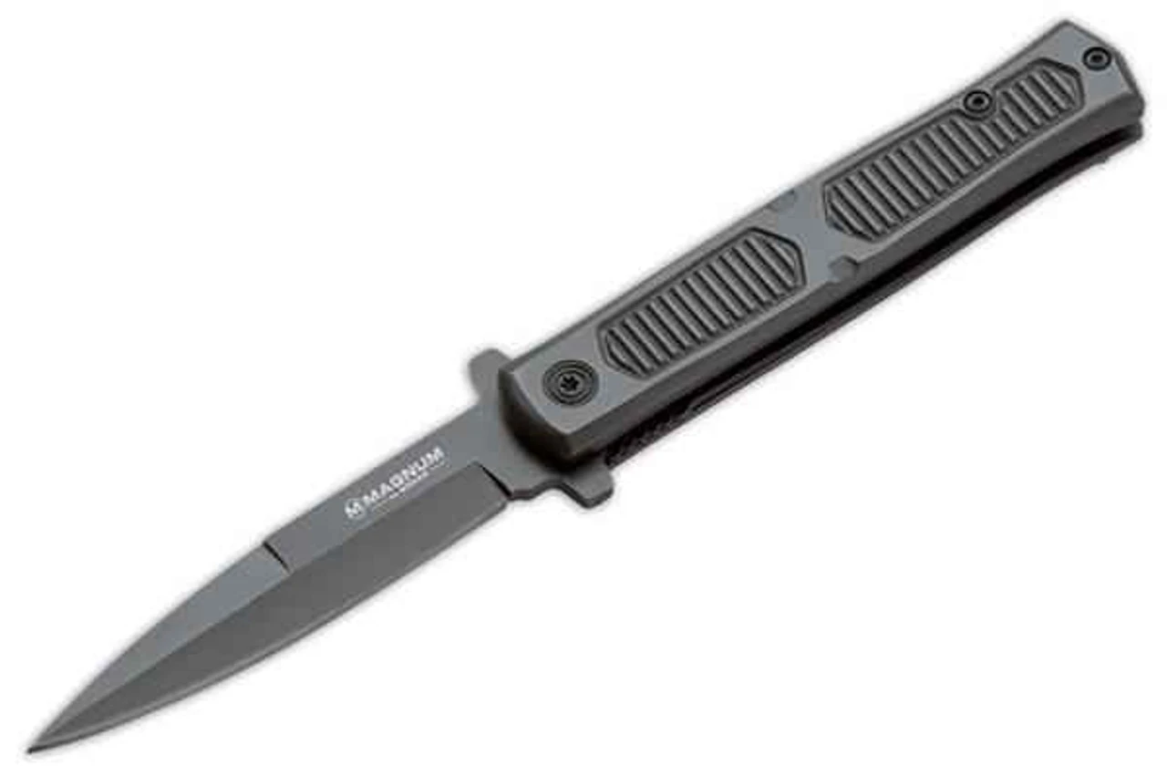 Boker Magnum Night Watch, 440 Stainless, Aluminum Handle